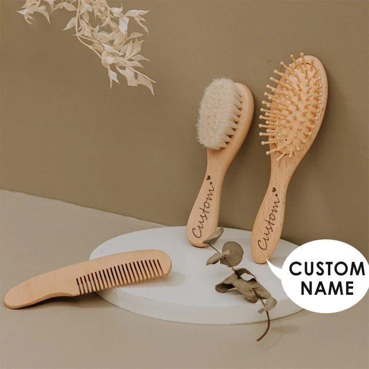 Personalized Baby Hair Combs (Pack of 3)