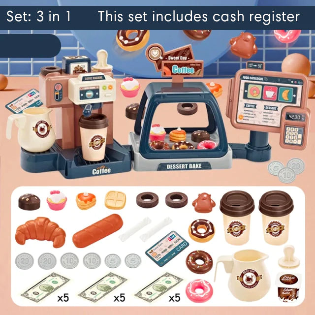 Children's Coffee Station Kids Toy Set